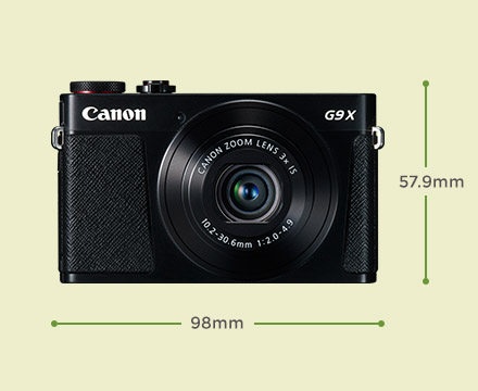 PowerShot G9 X vista 1