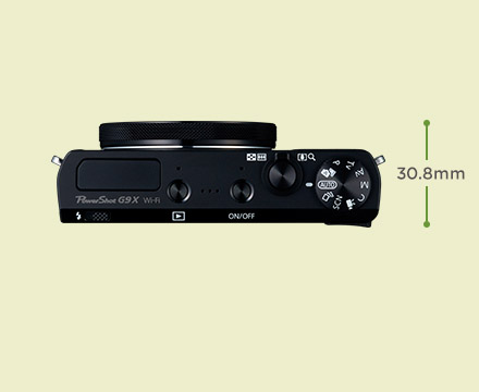 PowerShot G9 X vista 2