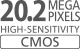 CMOS da 20,2 megapixel