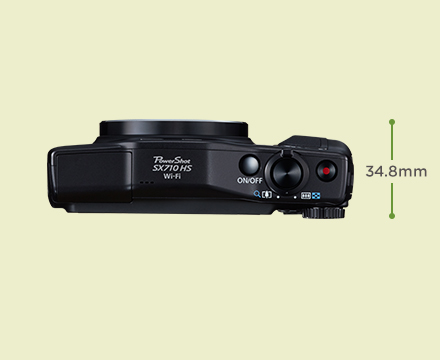 Powershot SX710, vista 2