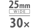 Superzoom 30x con grandangolo