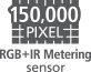 Sensore di misurazione RGB+IR da 150.000 pixel