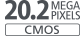 CMOS da 20,2 megapixel