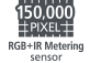 Esposimetro RGB+IR da 150.000 pixel