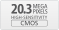 20.3MP CMOS