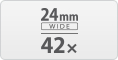 42x ultrazoom with ultra-wide-angle
