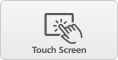 8.4” touch screen
